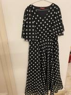 LANG ZWART STIPPEN JURK, MAAT; XL, Zwart, Maat 46/48 (XL) of groter, Ophalen of Verzenden, Zo goed als nieuw