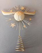 GOUDEN PIEK-TREE TOPPER HARRY POTTER SNITCH + STERREN, Diversen, Kerst, Verzenden, Nieuw