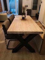 Eettafel 6 persoons, Ophalen, Gebruikt, 50 tot 100 cm, Vijf personen of meer
