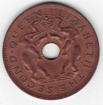 25-2478 Rhodesia&Nyasaland 1 penny 1963, Verzenden, Overige landen, Losse munt