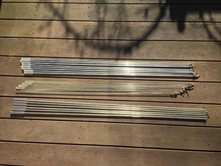 Gordijn Trekstangen, Huis en Inrichting, Stoffering | Gordijnen en Lamellen, Zo goed als nieuw, 100 tot 150 cm, Overige kleuren