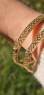 18k gouden 🇲🇦 Marokkaanse armband / bangles 19.5 gram, Ophalen of Verzenden, Zo goed als nieuw, Nvt, Dame