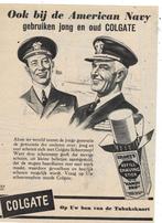 Ook bij de American Navy gebruiken jong en oud COLGATE 1947, Verzenden, Zo goed als nieuw, Overige typen