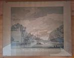 Gravure bolwerk Sonnenburch (repro) in glaslijst, Ophalen