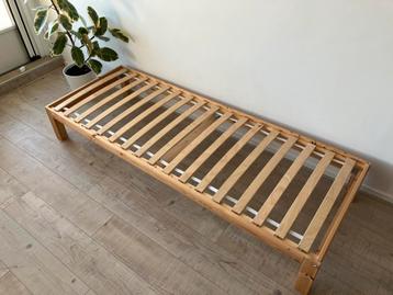 Houten daybed/bedframe met Åfjäll matras - afbeelding 4