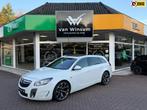 Opel Insignia Sports Tourer 2.8 T OPC 4x4, Auto's, Opel, Euro 5, Gebruikt, Wit, Leder