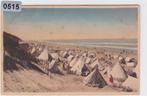150515 Tentenkamp op het vrije strand Zandvoort kaart 1925, Verzenden, 1920 tot 1940, Gelopen, Noord-Holland