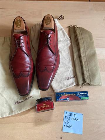 Santoni herenschoenen size 11 eu maat 45 beschikbaar voor biedingen