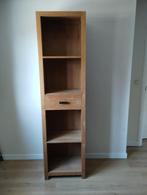 Boekenkast Teakhout teakhouten boekenkast 210 x 55x 40 CM, Huis en Inrichting, Kasten | Ladekasten, Gebruikt, Koloniaal Teakhout