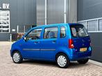 Opel Agila 1.0-12V bj.2002 St bekr|Radio|Apk.7-2026., Voorwielaandrijving, Stof, Gebruikt, Blauw