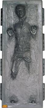 Star Wars Star Cutouts Han Solo Carbonite karton Lifesize, Verzamelen, Star Wars, Ophalen of Verzenden, Nieuw, Replica