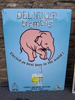 Reclamebord Delirium bier, Verzamelen, Biermerken, Ophalen of Verzenden, Nieuw, Reclamebord, Plaat of Schild, Overige merken