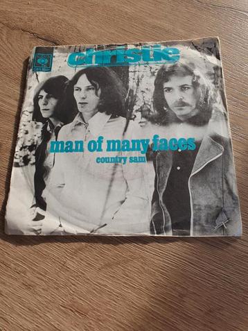 Single Christie man of many faces 1971 beschikbaar voor biedingen