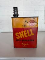 SHELL oud 2 liter olie blik, Ophalen, Gebruikt, ., Verpakking