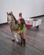 Schleich 42533 - Paard met wagen en accessoires, Ophalen of Verzenden, Zo goed als nieuw