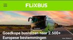 Flixbus voucher met 15% korting! Geldig tot 03-2026, Tickets en Kaartjes, Trein, Bus en Vliegtuig, Eén persoon, Bus, Metro of Tram