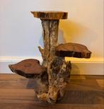 Handgemaakte houten etagere MINI +/- 30cm hoog, Antiek en Kunst, Ophalen of Verzenden