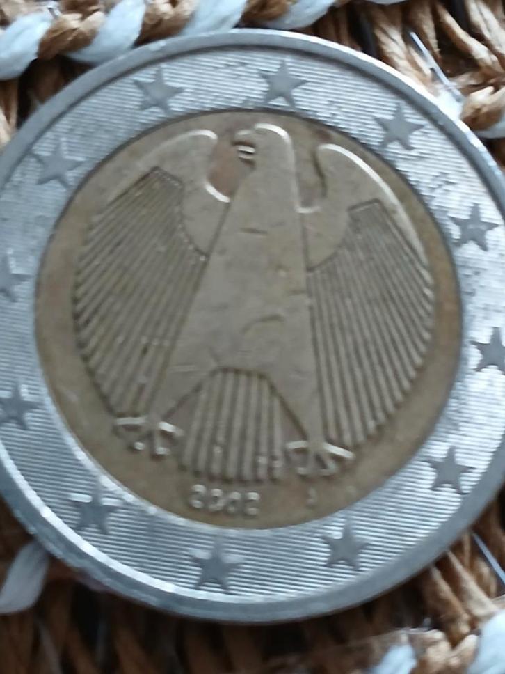 Zeldzame 2 Euromunten Duitsland & België, Postzegels en Munten, Munten | Nederland, Euro's, Koningin Beatrix, Ophalen