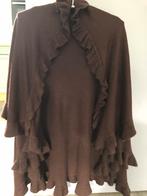 Leuke cape met ruches, Kleding | Dames, Ophalen of Verzenden, Gedragen, Maat 38/40 (M), Overige kleuren
