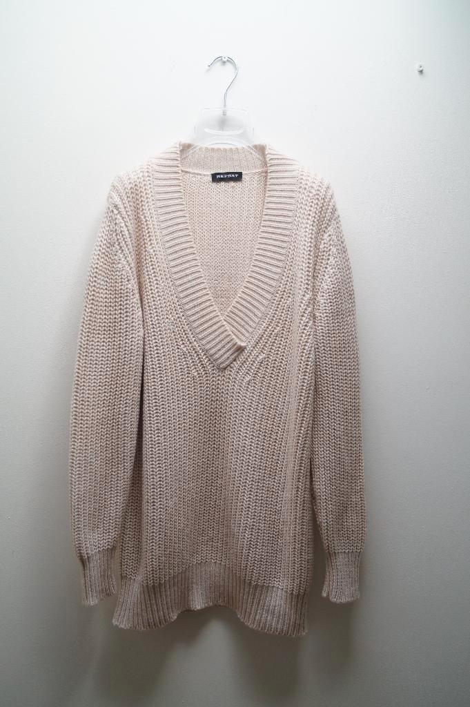 REPEAT Merino Wollen Trui Maat 36-38, Kleding | Dames, Truien en Vesten, Zo goed als nieuw, Maat 36 (S), Rood, Verzenden