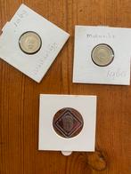 3 herdenkings munten, Ophalen of Verzenden