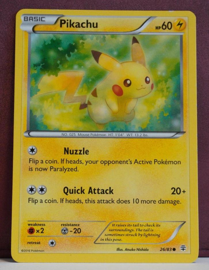 Pikachu 26-83 Generations Pokèmon Kaart, Hobby en Vrije tijd, Verzamelkaartspellen | Pokémon, Nieuw, Losse kaart, Verzenden