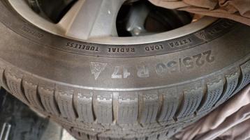 Winterbanden op velgen voor Audi TT 225/50 17 inch beschikbaar voor biedingen
