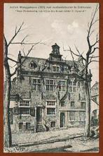 Enkhuizen - Waaggebouw naar een pentekening - 1957 - Ong., Ophalen of Verzenden, 1940 tot 1960, Ongelopen, Noord-Holland