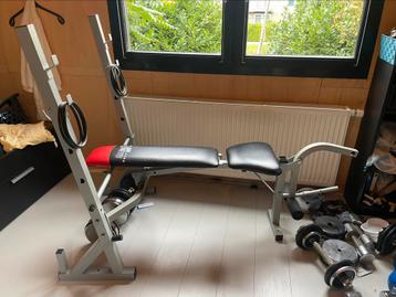 Fitness opdruk bankje beschikbaar voor biedingen