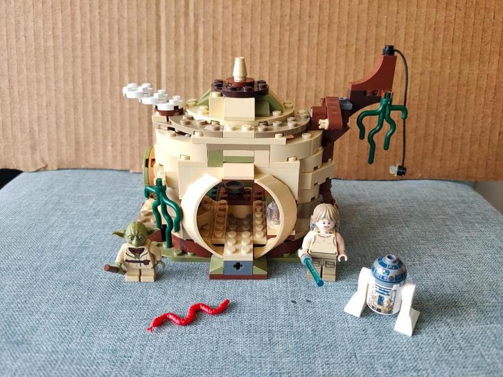 Lego 75208 Yoda's Hut, Kinderen en Baby's, Speelgoed | Duplo en Lego, Zo goed als nieuw, Lego, Complete set, Ophalen of Verzenden