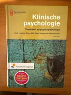 Klinische Psychologie, Boeken, Ophalen of Verzenden, Zo goed als nieuw, Klinische psychologie