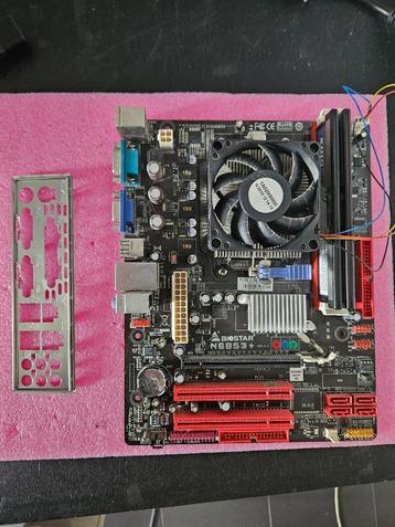 Biostar N68S3+ - AMD X2 255 - 4GB beschikbaar voor biedingen