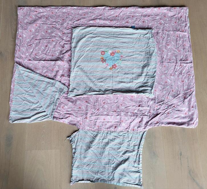 Lief! Lifestyle Dekbedovertrek met kussensloop 100% katoen., Kinderen en Baby's, Kinderkamer | Beddengoed, Gebruikt, Dekbedovertrek