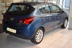 Opel Corsa 1.0 Turbo Innovation (bj 2016), Auto's, Voorwielaandrijving, Gebruikt, Blauw, Origineel Nederlands