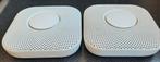 2x Google Nest Protect V2 (12-2030) / model: A13, Gebruikt, Detector, Sensor of Melder, Alarmoproep bij centrale, Ophalen of Verzenden