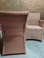 Rotan Stoelen Set, Huis en Inrichting, Stoelen, Ophalen, Gebruikt, Riet of Rotan, Twee