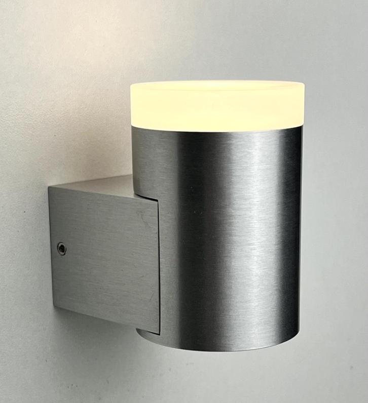 Wandlamp led 1Watt warm wit licht aluminium, Huis en Inrichting, Lampen | Wandlampen, Nieuw, Metaal, Ophalen
