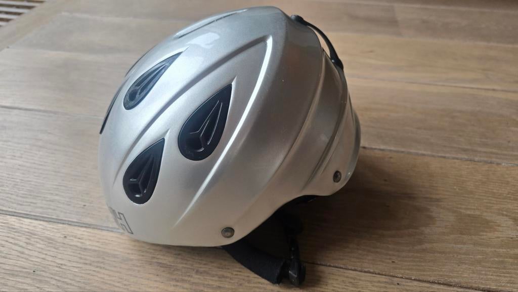 Helly Hansen Ski Helm - Zilver - Gebruikt, Overige merken, Gebruikt, Ophalen of Verzenden, Kleding