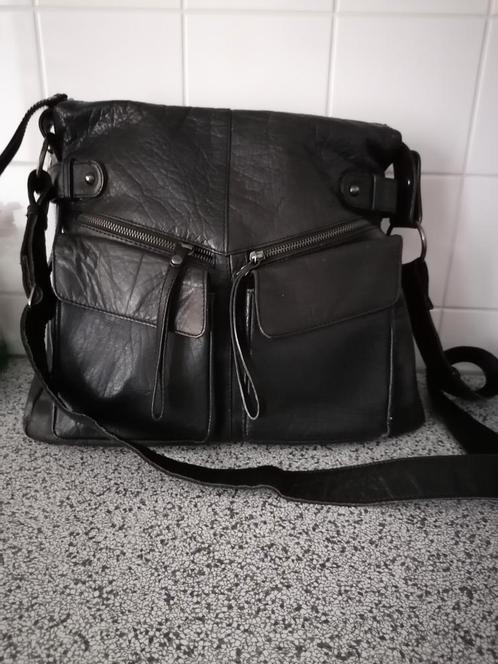 TASSEN ROYALE MAAT 1 ZWARTE EN 1 DONKER BRUIN, Sieraden, Tassen en Uiterlijk, Tassen | Damestassen, Nieuw, Handtas, Zwart, Ophalen of Verzenden