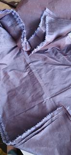 Stof, paarse changeant taft, 90cm-140cm, Hobby en Vrije tijd, Stoffen en Lappen, Paars, Ophalen of Verzenden, 30 tot 120 cm, Katoen