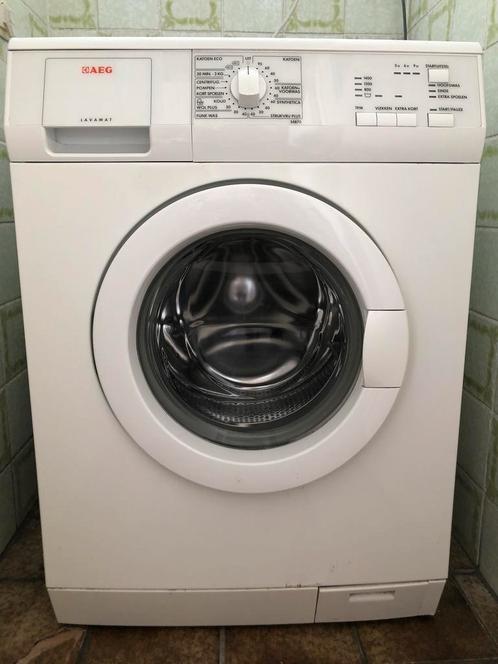 AEG wasmachine 54870 Goed werkend!, Witgoed en Apparatuur, Wasmachines, Gebruikt, Voorlader, 4 tot 6 kg, 85 tot 90 cm, 1200 tot 1600 toeren