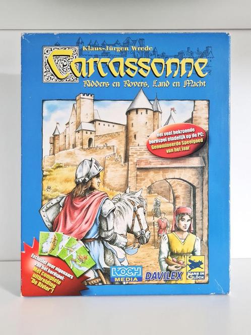 Carcassonne - Koch Media / Davilex - PC Big Box, Spelcomputers en Games, Games | Pc, Strategie en Constructie, 1 speler, Vanaf 3 jaar