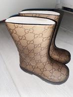 Gucci regenlaarzen mt 24, Kinderen en Baby's, Kinderkleding | Schoenen en Sokken, Ophalen of Verzenden, Zo goed als nieuw, Laarzen
