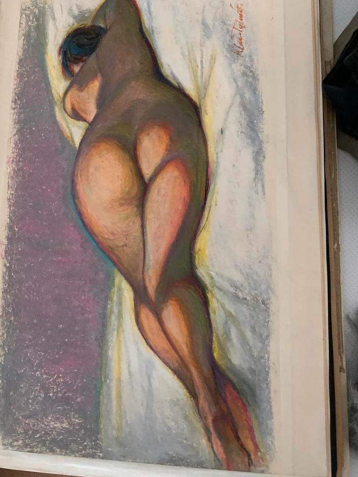 Klaas Pijlman - Schetsboek (40 tekeningen), Antiek en Kunst, Kunst | Tekeningen en Foto's, Ophalen