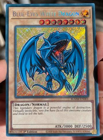 Yu-Gi-Oh! Alternate Blue Eyes White Dragon BLMM 1st Ed Mint beschikbaar voor biedingen