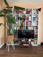 2 IKEA Billy boekenkasten 28x40x237cm (wit), Huis en Inrichting, Ophalen, Met plank(en), Gebruikt, 200 cm of meer