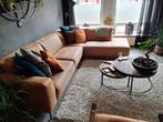 Te koop Retro hoekbank, merk Table du Sud, kleur cognac, Ophalen, Zo goed als nieuw