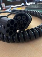 Type 2 EV Spiraal Laadkabel - 10 Meter, Auto diversen, Laadpalen, Ophalen of Verzenden, Gebruikt, Laadkabel