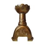 Kaarsenstandaard - kandelaar - messing - vintage