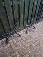 Gietijzeren  onderstel tuinbank, Ophalen, Zo goed als nieuw, Metaal
